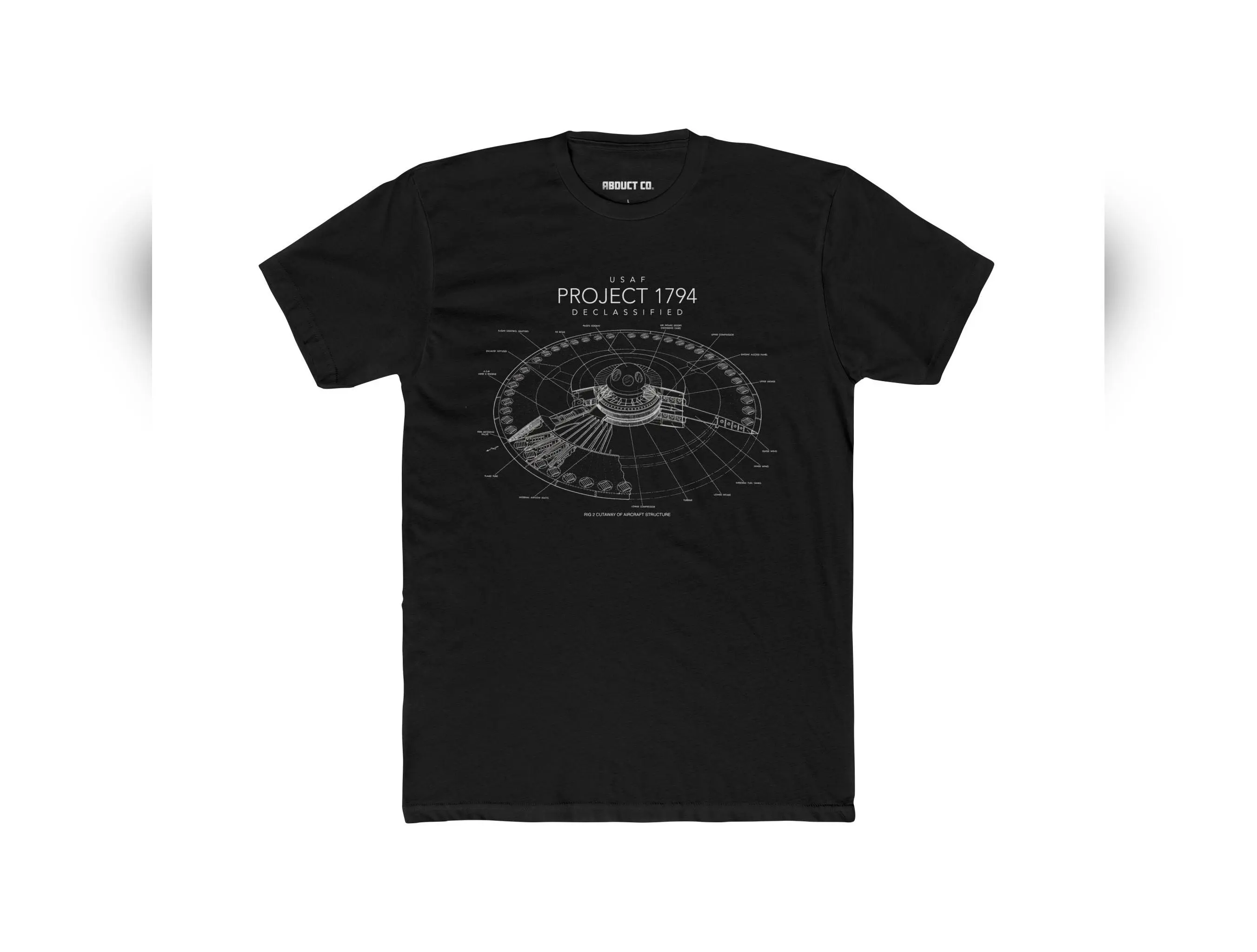 USAF Project 1794 UFO UAP Cotton Tee