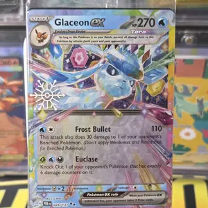 Pokémon TCG Sealed Stamped Holiday Calendar Promo Glaceon Ex PRE 026/131
