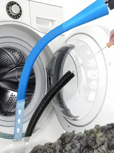 LMMAKE Dryer Vent Cleaner Kit with Universal Connector Flexible Lint Brush & Vacuum Hose Attachment for Most Dryers Efficient Lint Removal Tools