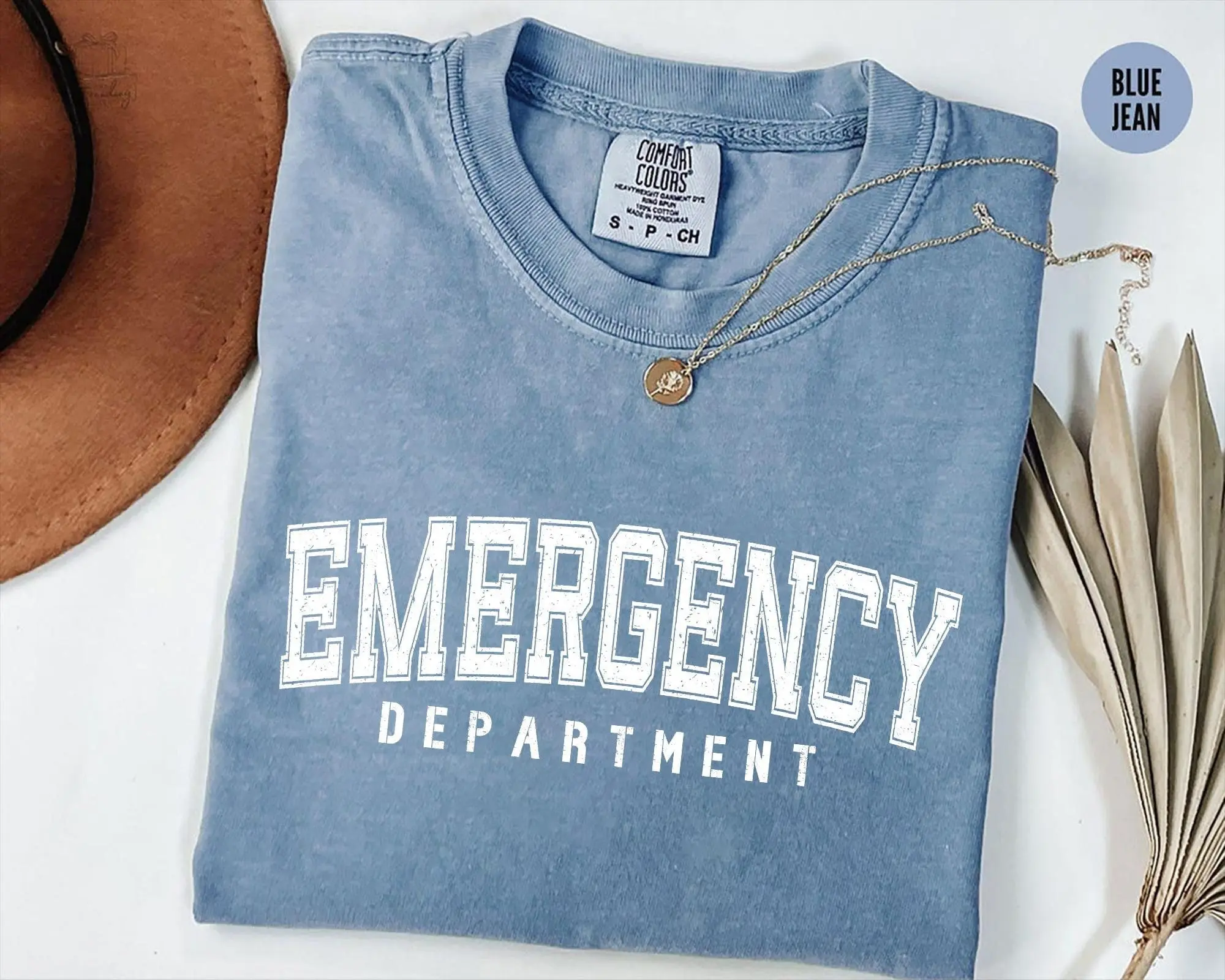 Comfort Colors Emergency Department Nurse Shirt, ER Nurse T-Shirt, Emergency Medicine Graphic Tee, Emergency Nurse Gift, Healthcare Worker Apparel