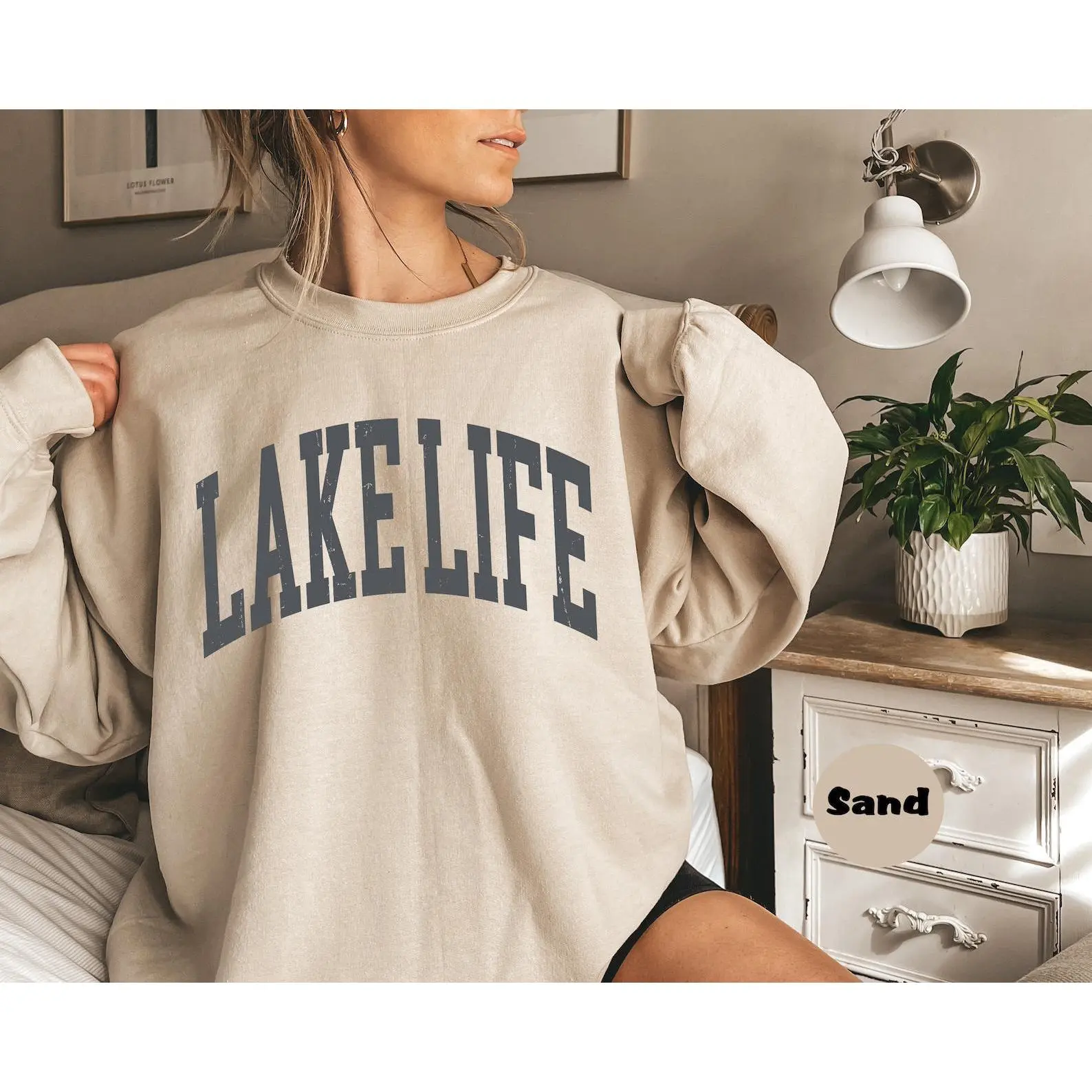 Lake Life Sweatshirt, Lake Hoodie, On The Lake Hoodie, Travel Lover Outfit, Shirt Gift For Adventurer, Vacation and Camper Clothing, Camper Apparel