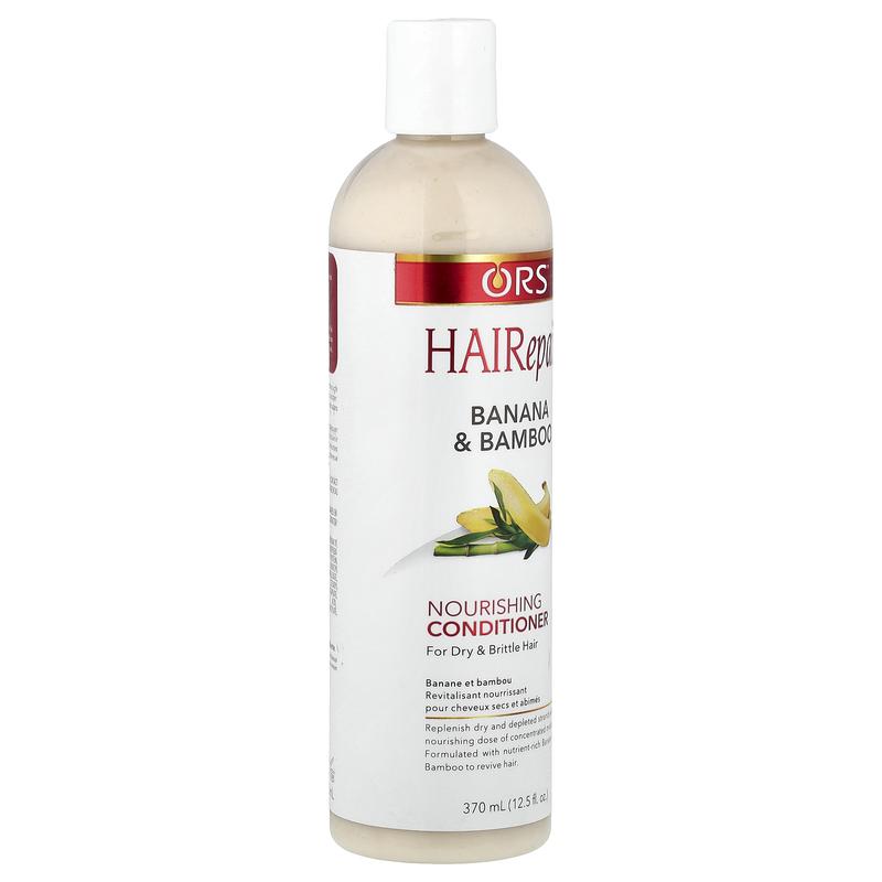 ORS HAIRepair™, Nourishing Conditioner, For Dry & Brittle Hair, Banana & Bamboo , 12.5 fl oz (370 ml)