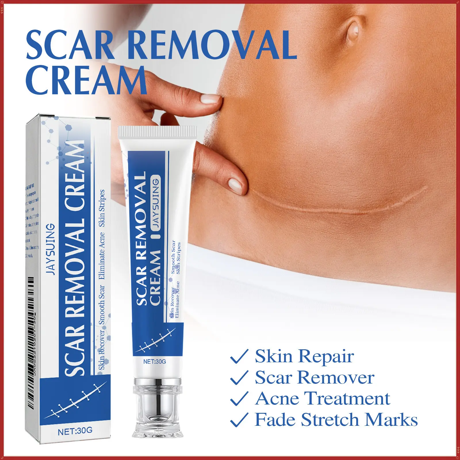 Skin Care Cream Smooth Skin Skin Care Repair Cream Silicone Gel Repair Cream