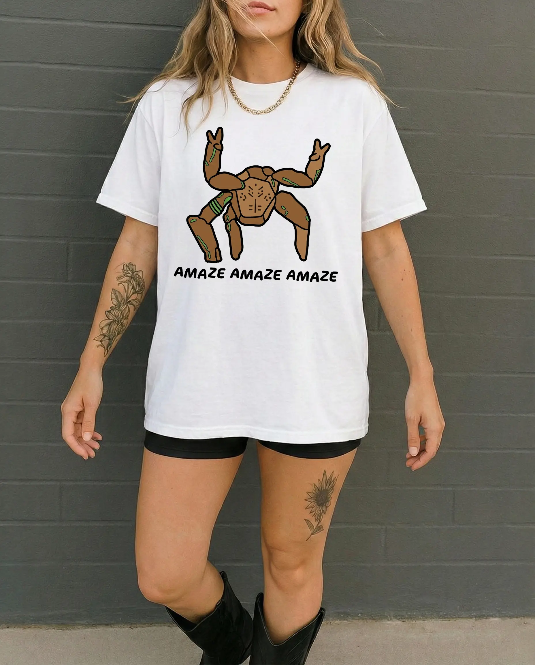 Amaze Rocky Alien Shirt, Funny Sci-Fi Quote Space Graphic Tee, Project Hail Mary Inspired Design, Gildan G5000