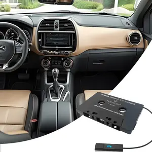 Bluetooth 5.0 Car Audio Stereo Cassette Player, Multi-Functional Vehicle Bluetooth Tape Receiver for MP3, Hands-Free Calling & Phonebook Sync for iPhone & Android