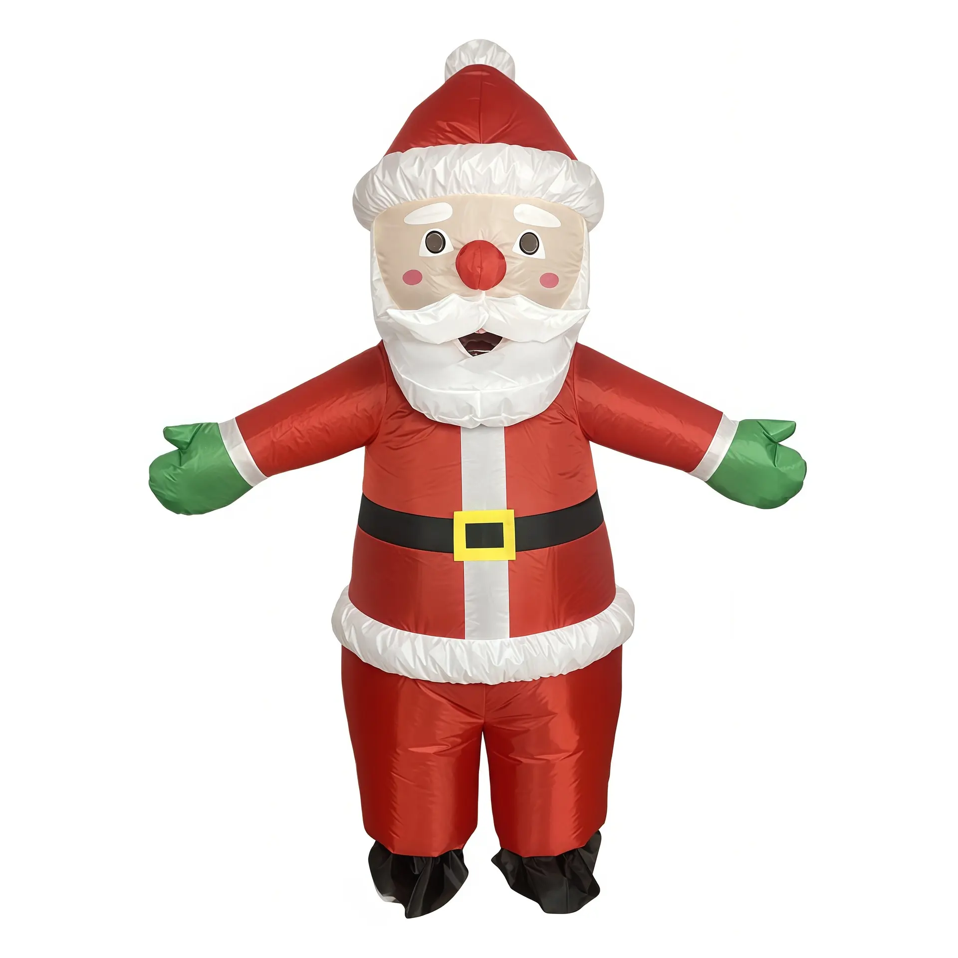 Green Gloves Santa Claus