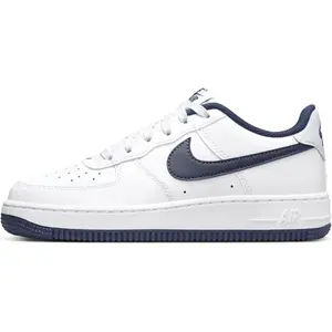 Youth Nike Air Force 1 White/Midnight Navy (FV5948 104) (GS)
