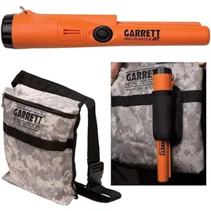 Pro-Pointer at Waterproof Metal Detector Pinpointer – Made in The USA - 20ft Submersible, 3 Sensitivity Levels, Fast Retune, Lost Alarm, Includes Camo Finds Pouch & Holster