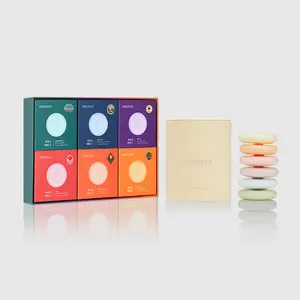 Wax Warmer Set. Electric Ceramic Wax Warmer + 6 Signature Scented Wax Melts, Flame-Free Home Fragrance Starter Set, Up to 720 Hours of Scent