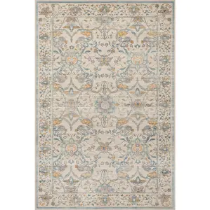 Nuloom Veliora Floral Washable Area Rug