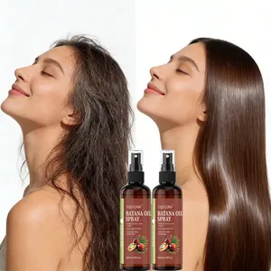 100ml Honduran Batana Oil Herbal Hair Care Spray | Natural Plant Extracts Moisturize Hair | Long-Lasting Hydration | Anti-Dryness & Frizz | Smooth & Shiny | Voluminous Hydrated Hair | Gentle Care | Suitable for All Hair Types & Genders