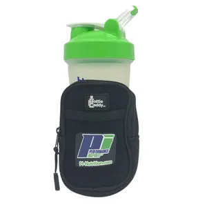 Performance Inspired Nutrition - Bottle CaddyTM - Black - Flexible - Fit Bottles 2.7″-3.2″ - 3 Pockets