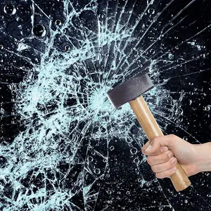 4 Mil Clear Security Anti Shatter Tempered Glass Window Film for Glass Windows Home and Office