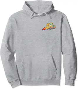 Field Trip Anyone Groovy School Bus Driver ( Front & Back ) Pullover Hoodie - Latellestcha Shop 63B0C37GGSFH