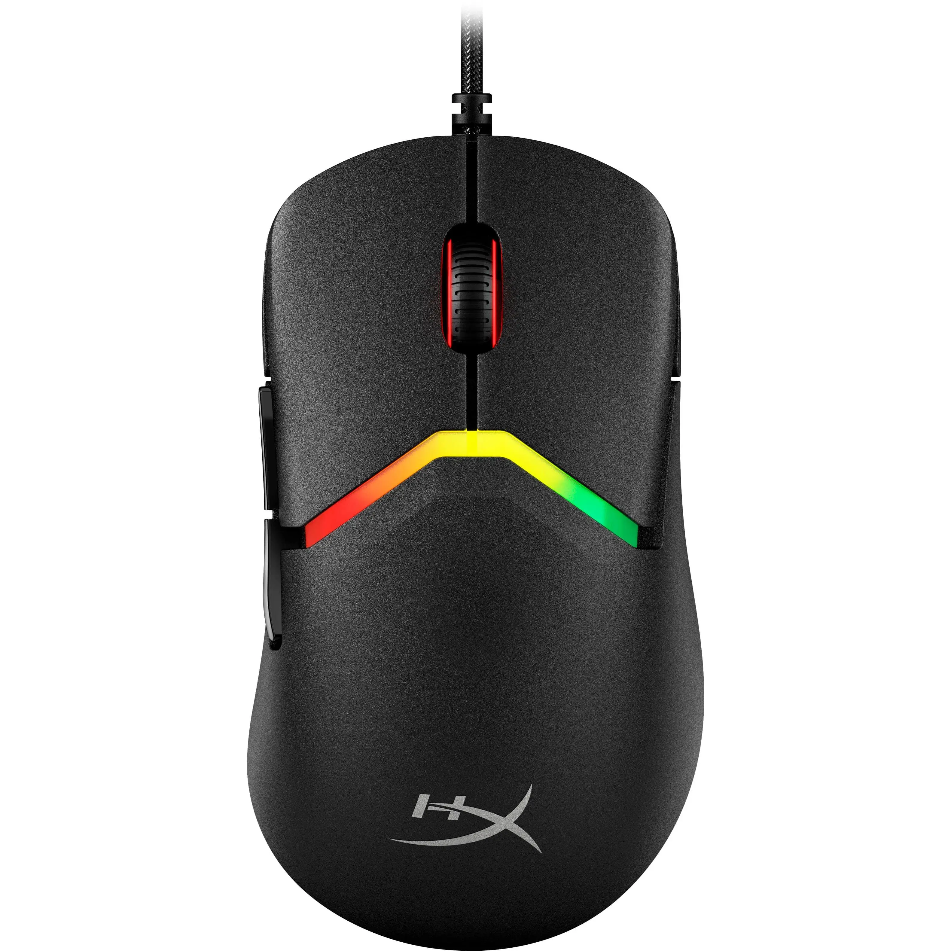 HyperX - Pulsefire Saga Lightweight Wired Optical Gaming Mouse with RGB Lighting - Wired - Black