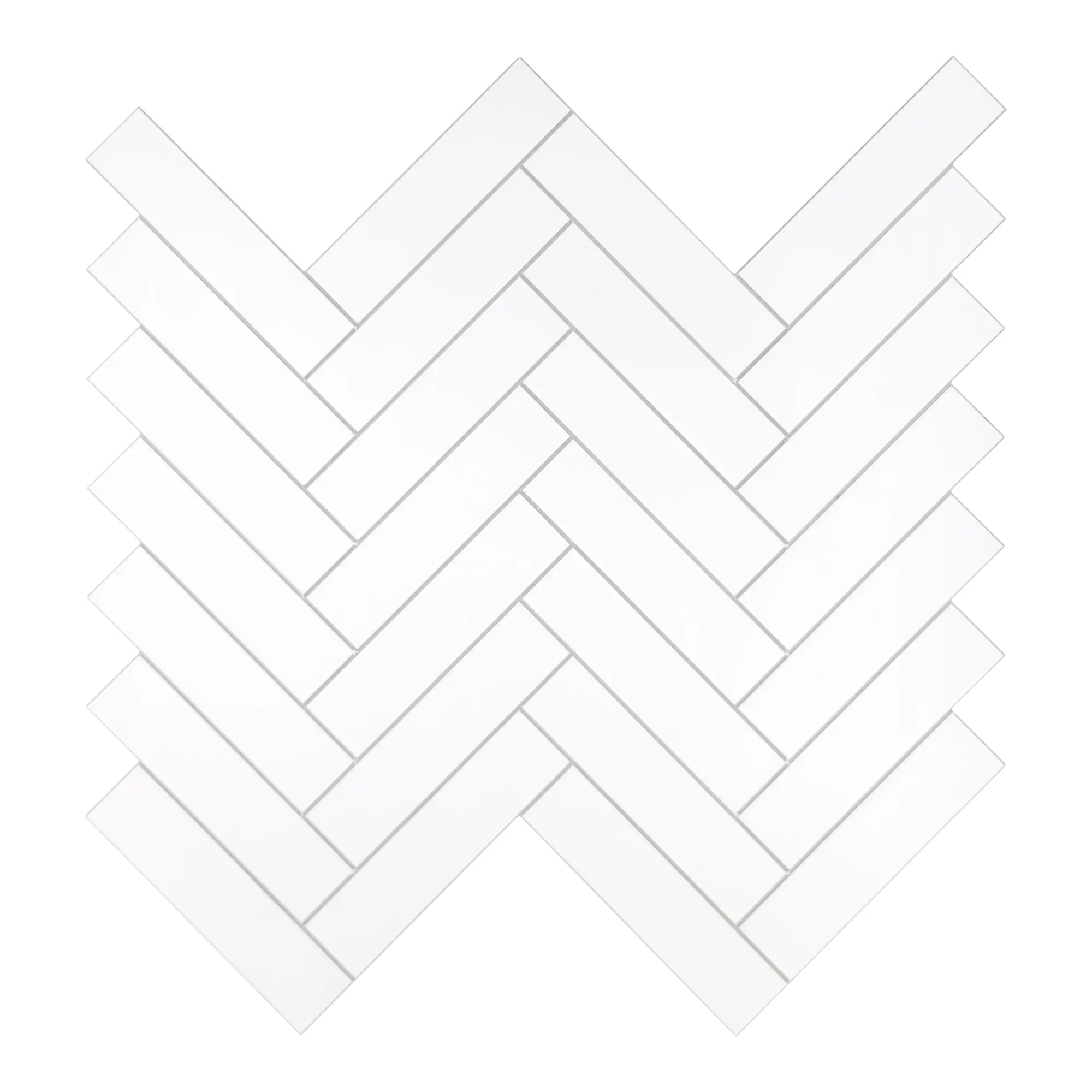 INNO STICKES 10-Sheet Herringbone Peel and Stick backsplash for Kitchen, Stone Composite Self Adhesive Tiles, Wall Tile for Kitchen Bathroom Fireplace, 12 x 13 Inch White