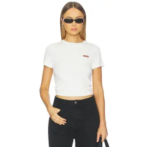 Terez x REVOLVE 49ers Pointelle Baby Tee in White