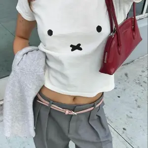 Miffy Baby Tee Cute Y2K Coquette