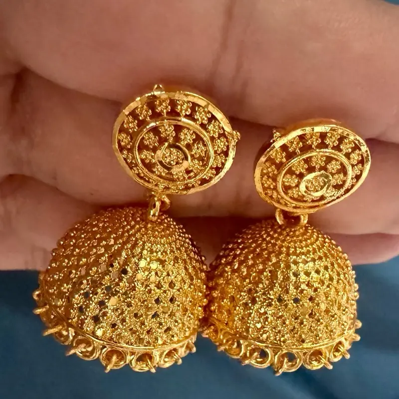 24k Gold Plated Dainty Drop Earrings for Women, Fashion Minimalist Jewelry for Daily Wear