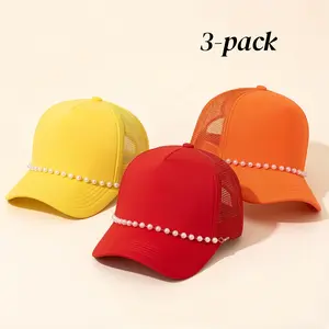 Pearl baseball cap, specially designed for women, adjustable, suitable for parties, outfit matching, and wearing while traveling. hat