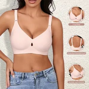 Women's wire-free bra, seamless push-up full coverage bra, comfortable everyday bra Womenswear Bridal —BA1141