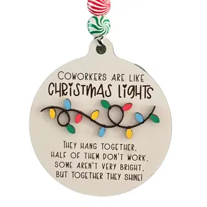 Funny Christmas Ornament Coworker's - Hilarious Design for Office Party & Gift Idea