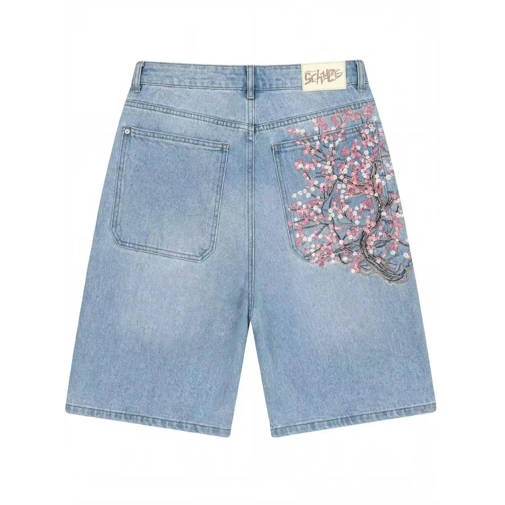 In production   Blue Cherry Blossom Embr