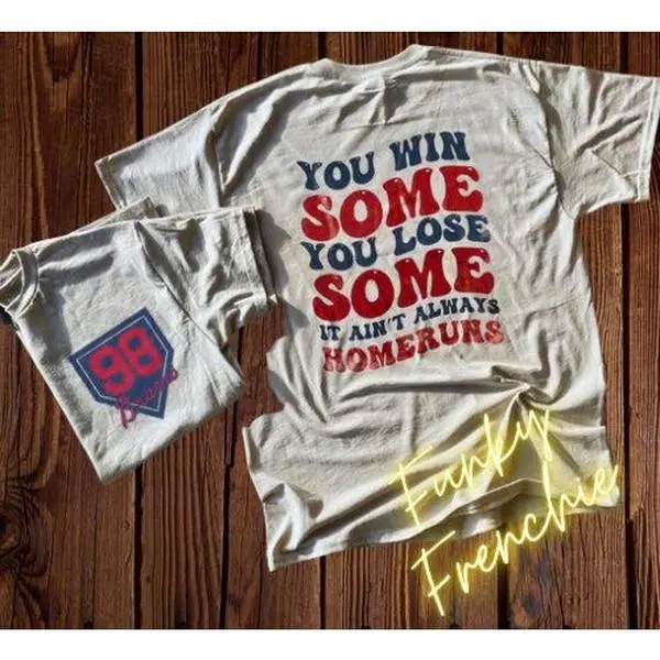 Braves 98 Tee - Classic Graphic Tee with Short Sleeves, Ideal for Baseball Fans and Casual Wear