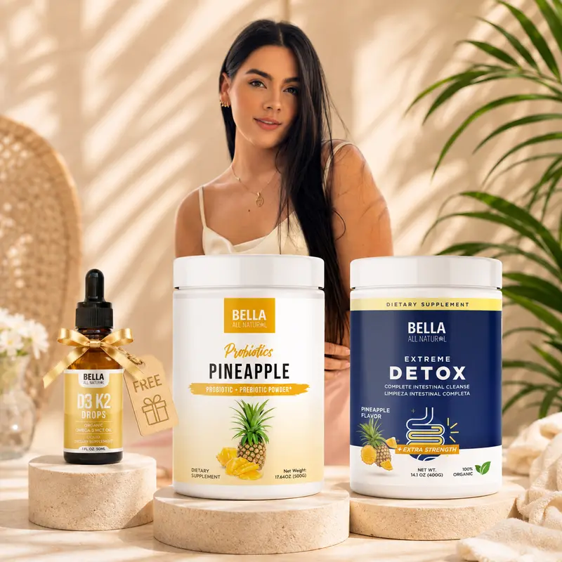 Brenda's Favorite Duo - Colon Cleanse Pineapple and Probiotics Pineapple Powder
