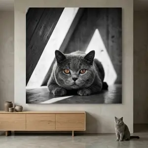 Concrete Stillness Canvas