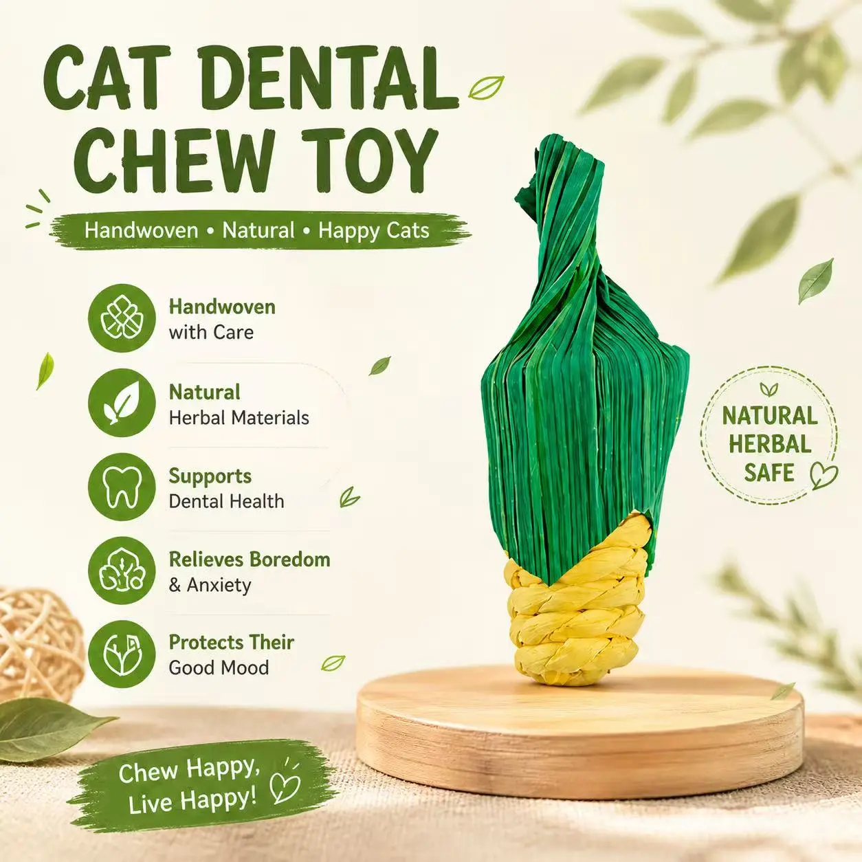 CAT DENTAL CHEW TOY