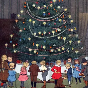 The Giant Christmas Tree (51 Pieces) Mini Wooden Christmas Puzzle