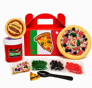Pizza Slime Kit – DIY Butter Slime with Clay & Toppings Sensory Pod Sensory Bundle