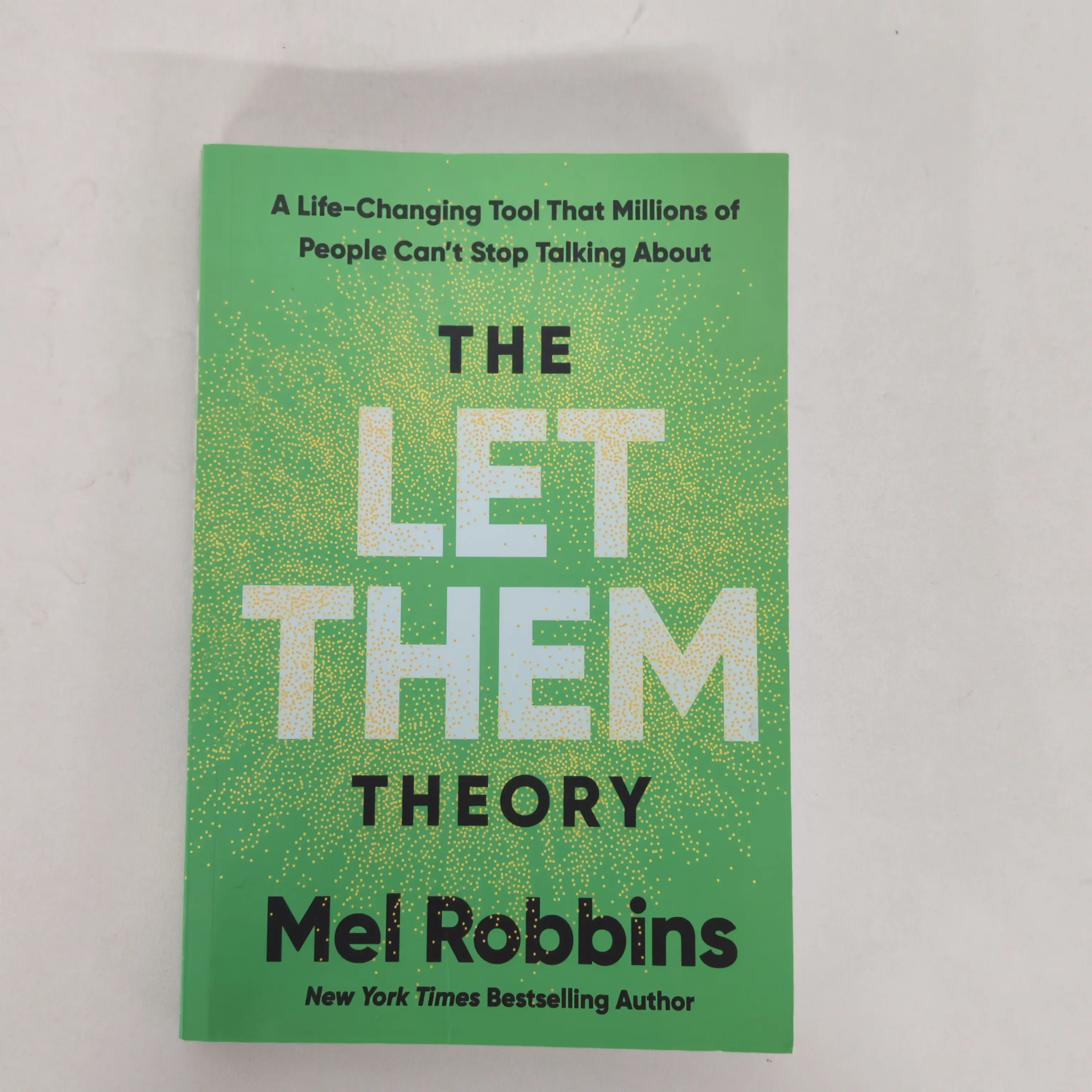 Mel Robbins The Let Them Theory Durable Paperback Notebook - Office Stationery Gift, Let-Go Mindset Shift Tool, Ignore Others’ Judgments, Boost Self-Confidence Bible Study Guide, Durable Notebook a5 vintage