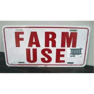Hy-ko Products Farm Use Id Tag White White - 20550, Signs, Yard Sign, Signage, Hanging