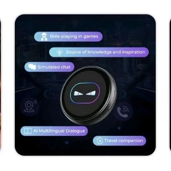 AI SPEAKERS , BADGE, BLUETOOTH