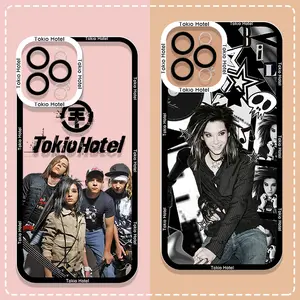 Singer Tom Bill Kaulitz T-tokio Hotel Phone Case For iPhone 17/16/15/14/13/12/11/Pro/ProMax/Plus/17Air,Transparent Silicone Soft case,Making It an Excellent Gift Choice for Fans,Christmas And Birthday