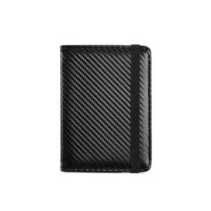 RFID Passport Holder PU Leather – Travel Document Organizer with SIM Card Slot & Card Slots, 4.3x5.9 Inch Anti-Theft Passport Cover Durable