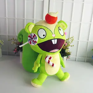 Happy Tree Friends Plush Dolls Nutty Flippy Handy Petunia Flaky Lifty Shifty Sniffles Giggles HTF Figure Toys 40cm Pillow