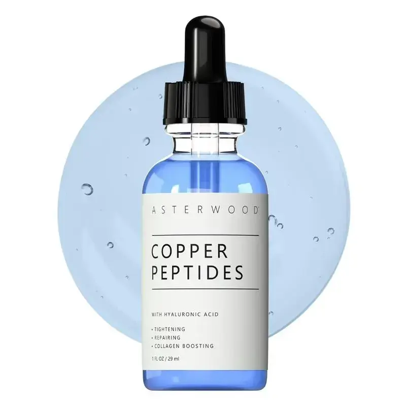 GHK-Cu Anti-Aging Face Serum  Copper Peptides & Hyaluronic Acid for  Firmness, Repair & Collagen Support, Gentle Fragrance-Free Formula - TikTok  Shop