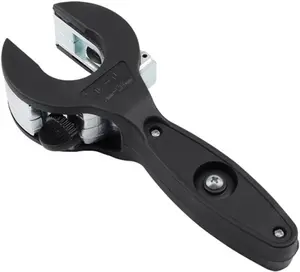 Ratchet-Type Pipe Cutter - One-Hand Fast Pipe Cutting Tool for 5/16-1/8 Inch Stainless Steel Copper Aluminium - Black