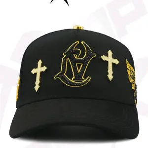 LA Cruces Gorra Snapback Gold