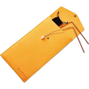 Dowsing Rods Copper - 99.9% Copper Dowsing Rods and Dousing Pendulum with Bag - Ghost Hunting, Water Witching, Spirit Divining etc.