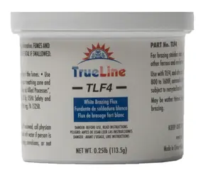 TrueLine TLF4 Silver Solder Flux 4oz Essential Tool for Precise Soldering Tasks 4oz Quantity Ideal for Beginners & Professionals