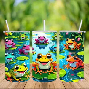 12 oz Kids Tumbler with Adorable Elephant Design and Vibrant Sunflower Accents Perfect for Little Ones Bottle Water Bottles Drinkware Cup Portable Washable Reusable