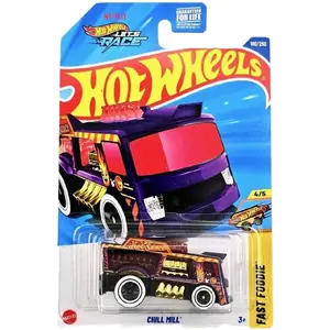 2025 Hot Wheels Chill Mill Treasure Hunt Fast Foodie H Case Let's Race 180/250
