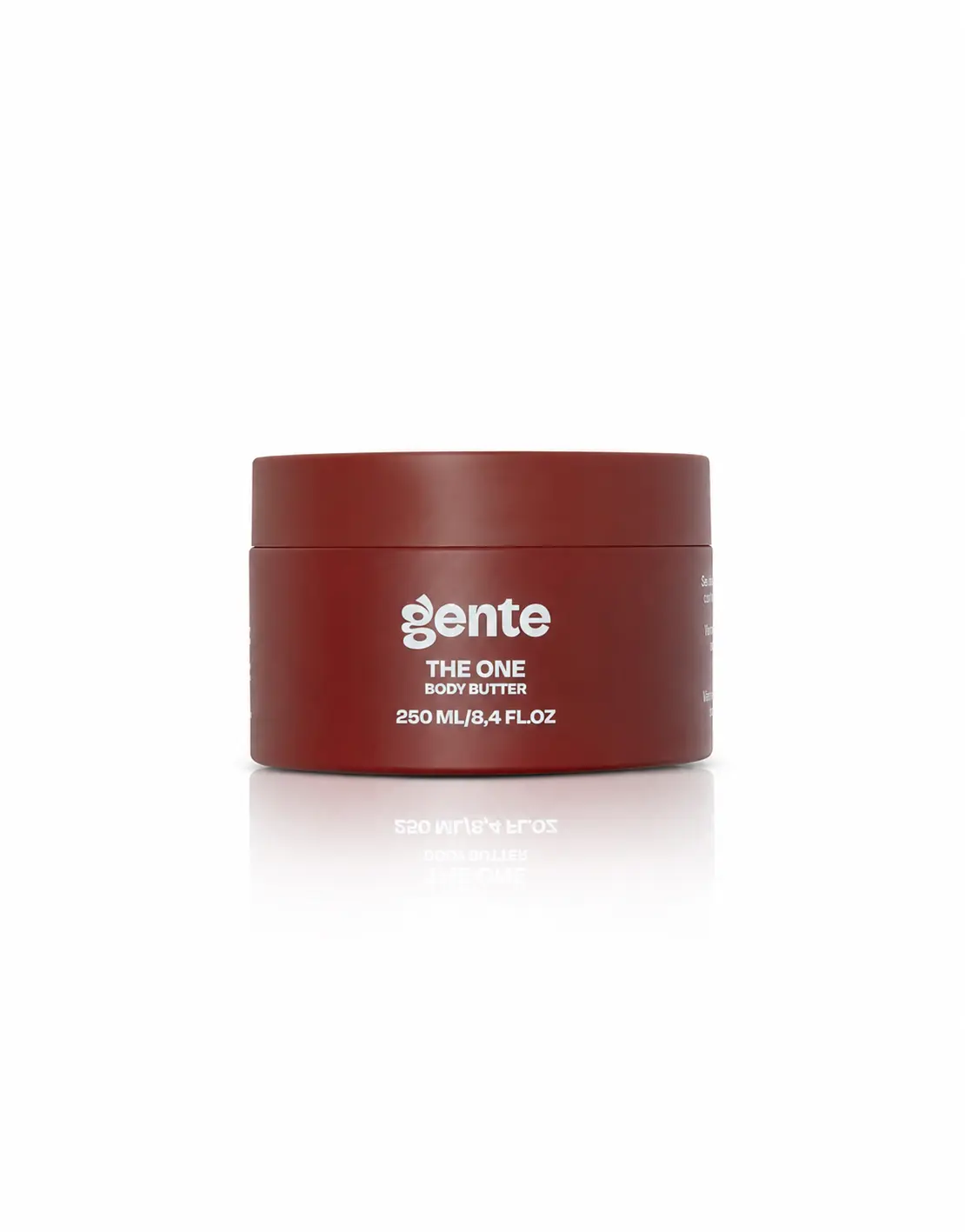 Gente Beauty - Hydrating Body Butter Moisturizer with Hyaluronic Acid, Cupuacu, Creamy Texture, Deep Hydration for Dry, All Skin Types