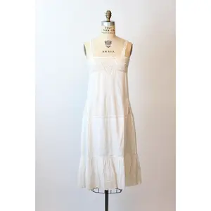 1910 EDWARDIAN cotton lingerie dress  xs small | new spring summer