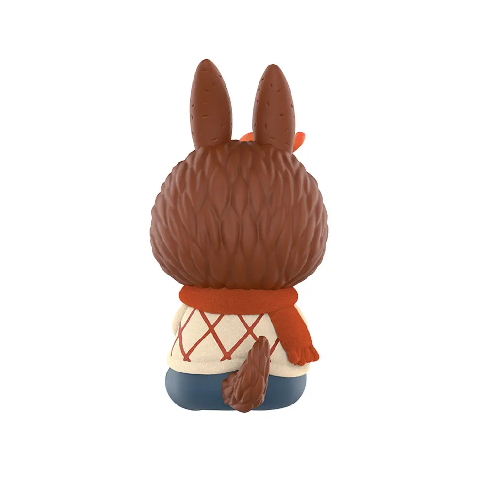 POP MART ZIMOMO Warm Sweater Figure, Labubu Collectible Toys
