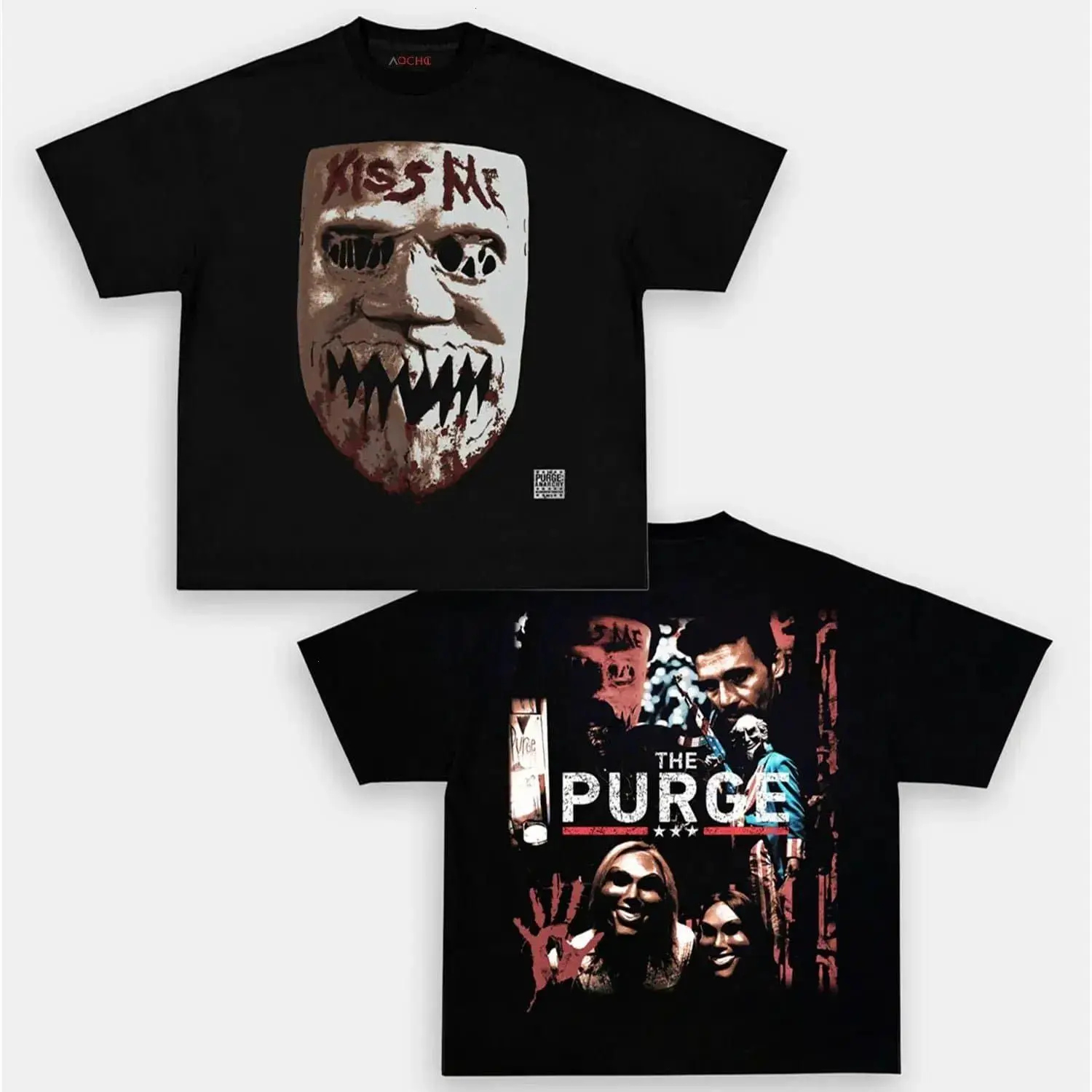 Purge Double Sided Shirt, Graphic Tee, Unisex Shirt, Best Gift For Fans